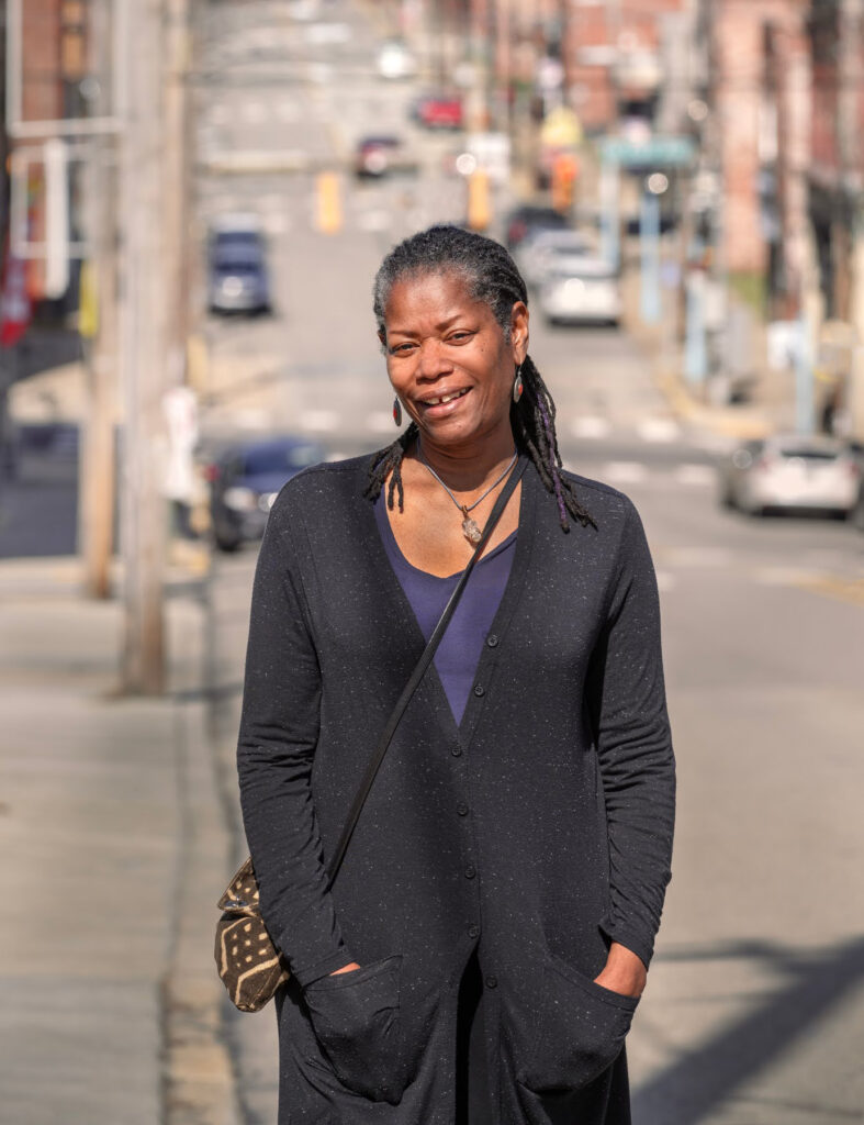 Germaine Patterson has lived in Clairton, Pennsylvania for more than 15 years. Credit: Scott Goldsmith/Inside Climate News