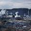A coke storage area is seen as steam rises from the quench towers at the Clairton Coke Works on Jan. 21, 2020, in Clairton, Pa. Credit: Brendan Smialowski/AFP via Getty Images
