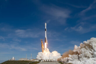 MethaneSAT launched via SpaceX's Transporter-10 on March 4. Credit: SpaceX